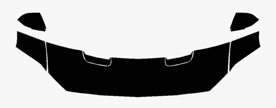 2018-2019 Ford Mustang Ecoboost, Gt 3m Clear Bra Standard - Circle, Transparent Clipart