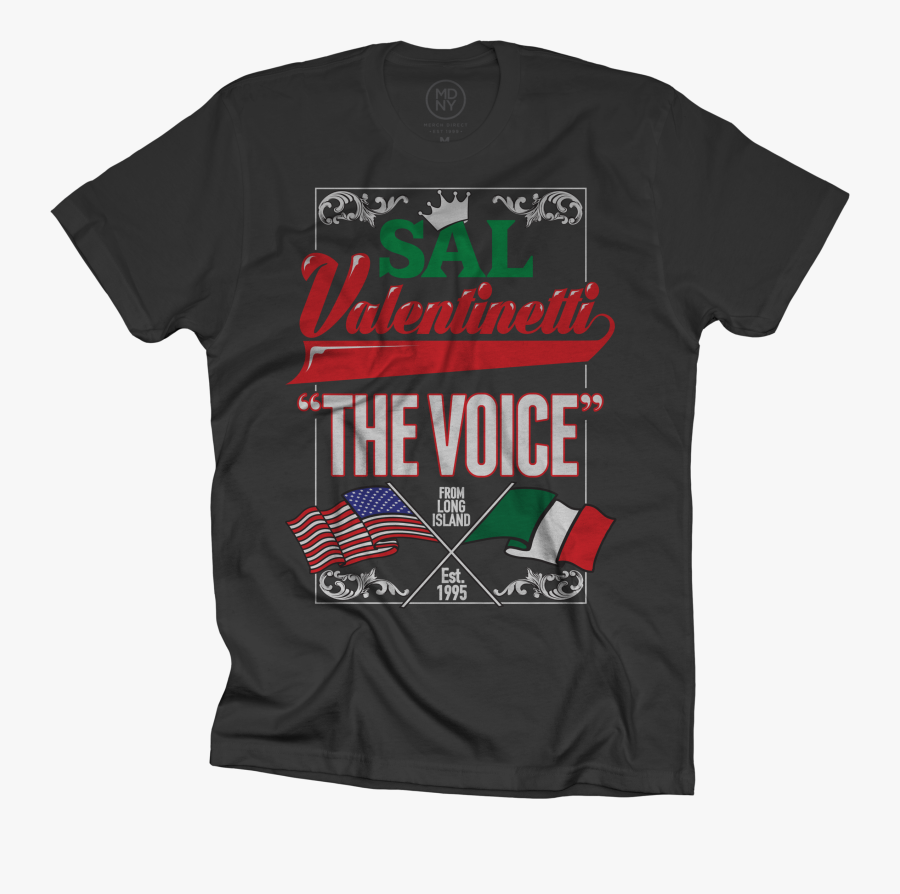 Italian Flag On Black T-shirt $25 - Gym Class Heroes Shirt, Transparent Clipart