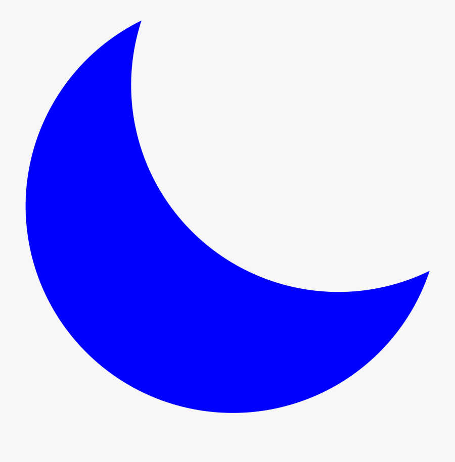 Blue Moon Logo, Transparent Clipart