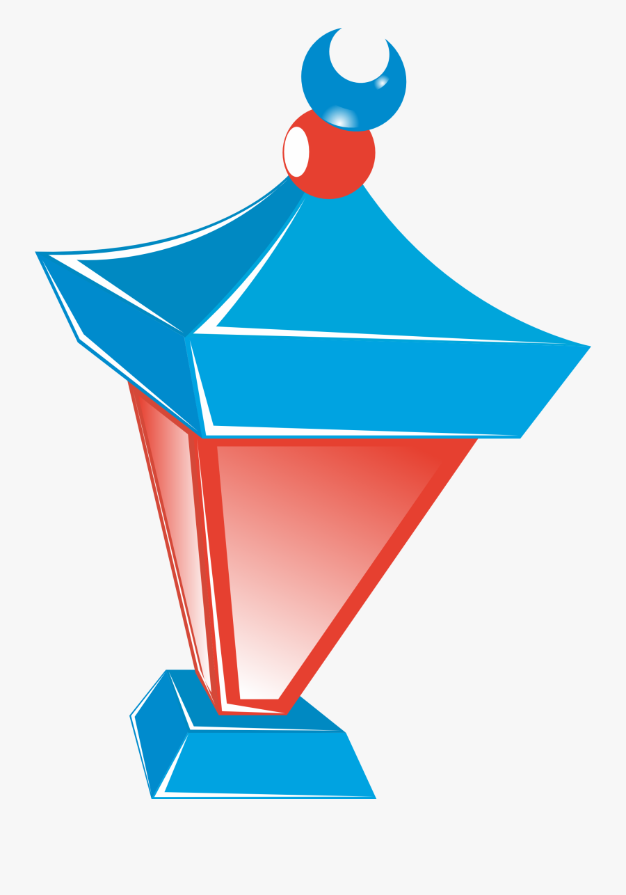 Lamp, Lantern, Light, Lighting, Red, Orient, Half Moon, Transparent Clipart