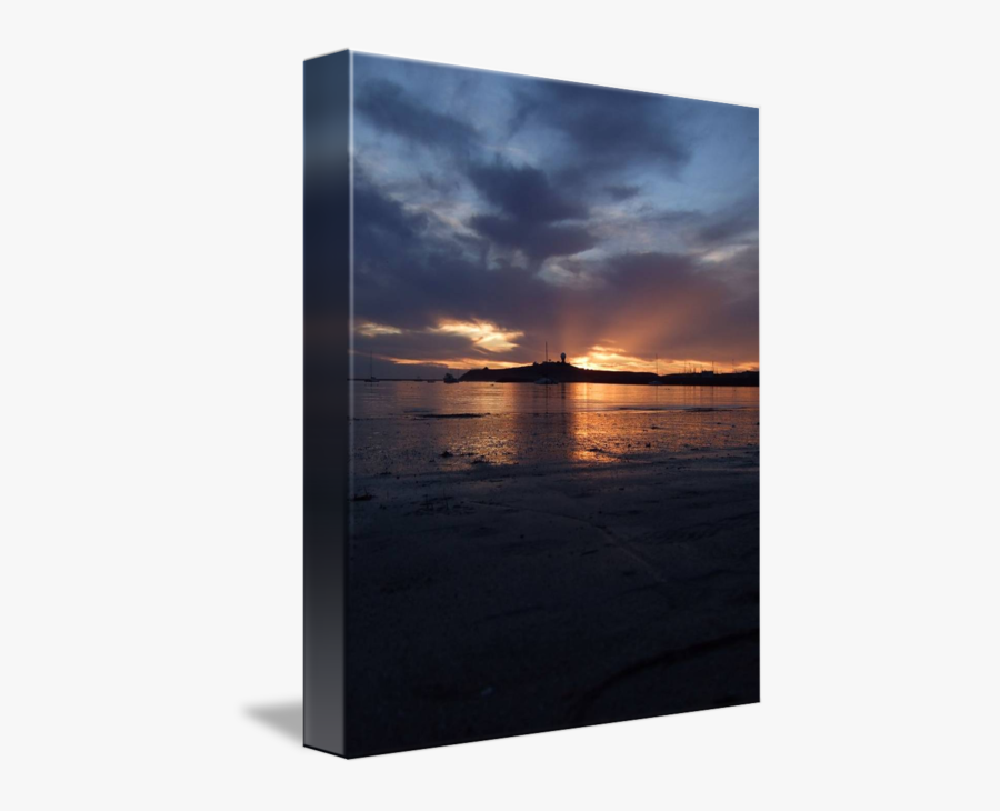 Clip Art Half Moon Bay Sunset, Transparent Clipart