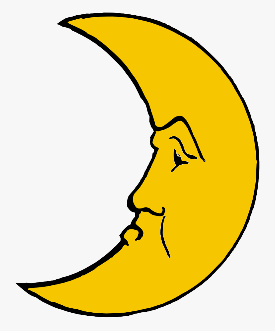 Half Moon Clipart, Transparent Clipart