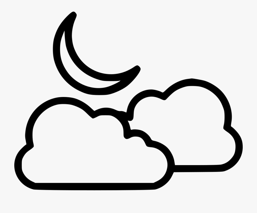 Transparent Full Moon With Clouds Clipart, Transparent Clipart