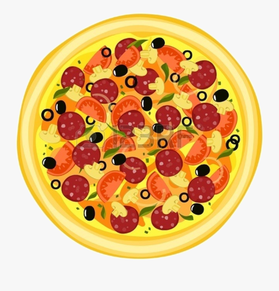 Pizza Whole Pepperoni Clip Art Top Woodworking Designs, Transparent Clipart