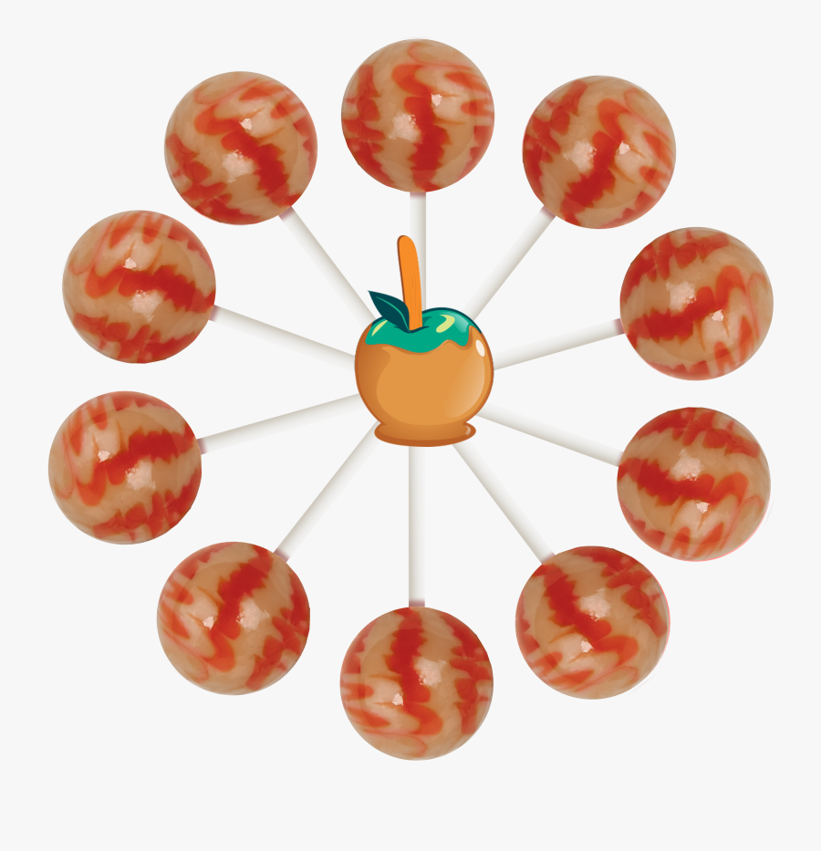 Caramel Apple Lollipop Bag Original Gourmet Food Co, Transparent Clipart