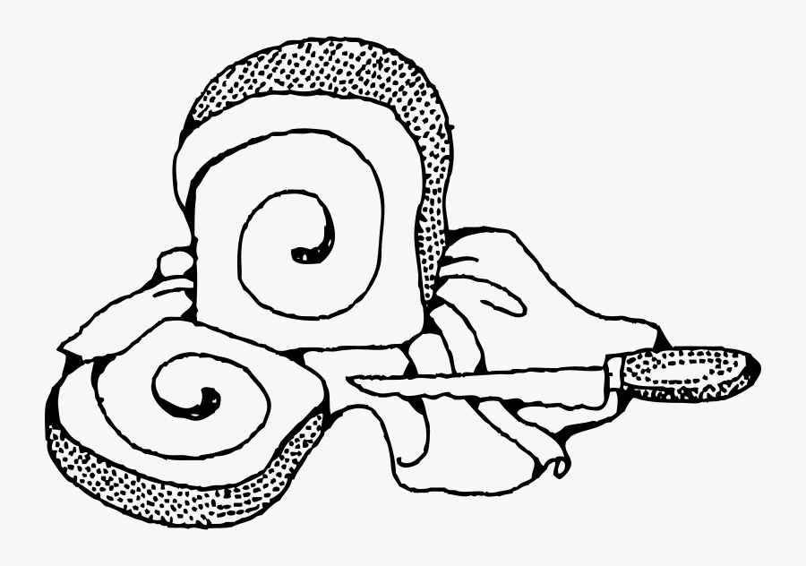 Cinnamon Bread, Transparent Clipart