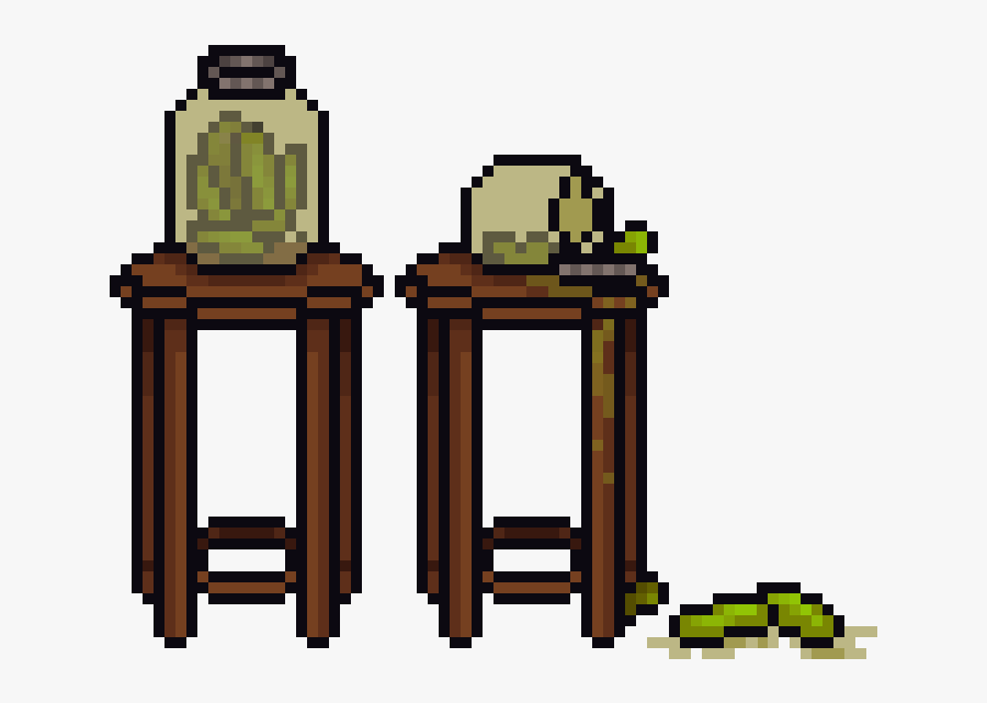 Pickles Clipart Pixel Art - Fnaf Jar Of Pickles, Transparent Clipart