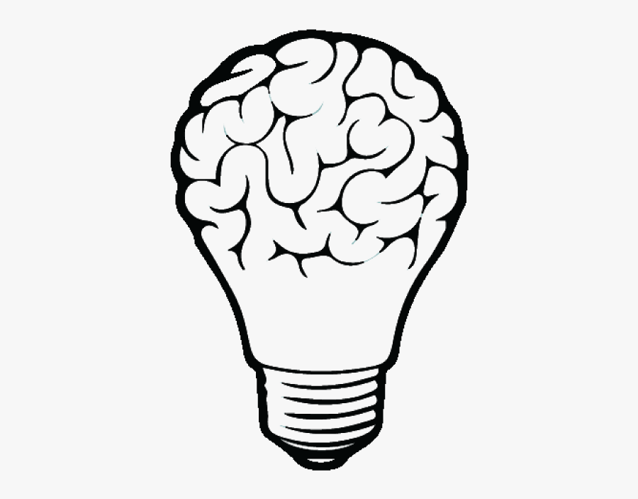 Brain Incandescent Light Bulb Clip Art Brain Light Bulb Vector , Free