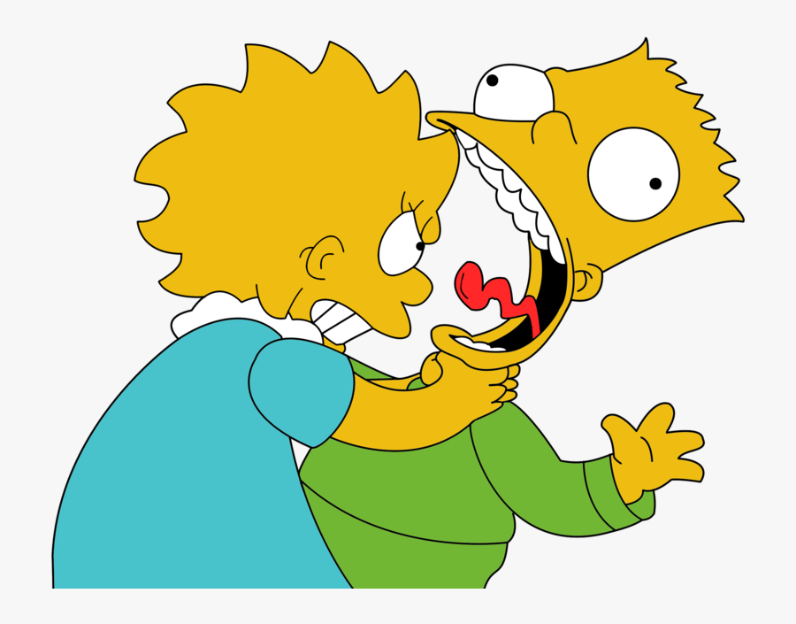 Clipartsheep Com Contact Privacy Policy Olkxal Clipart - Lisa Simpson Strangling Bart, Transparent Clipart