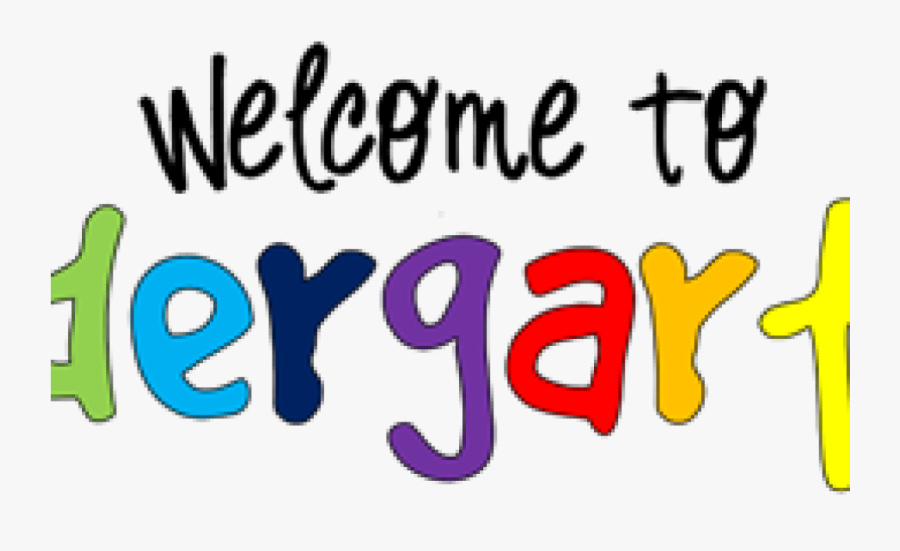 Banner Black And White Library Welcome To Kindergarten - Clip Art, Transparent Clipart