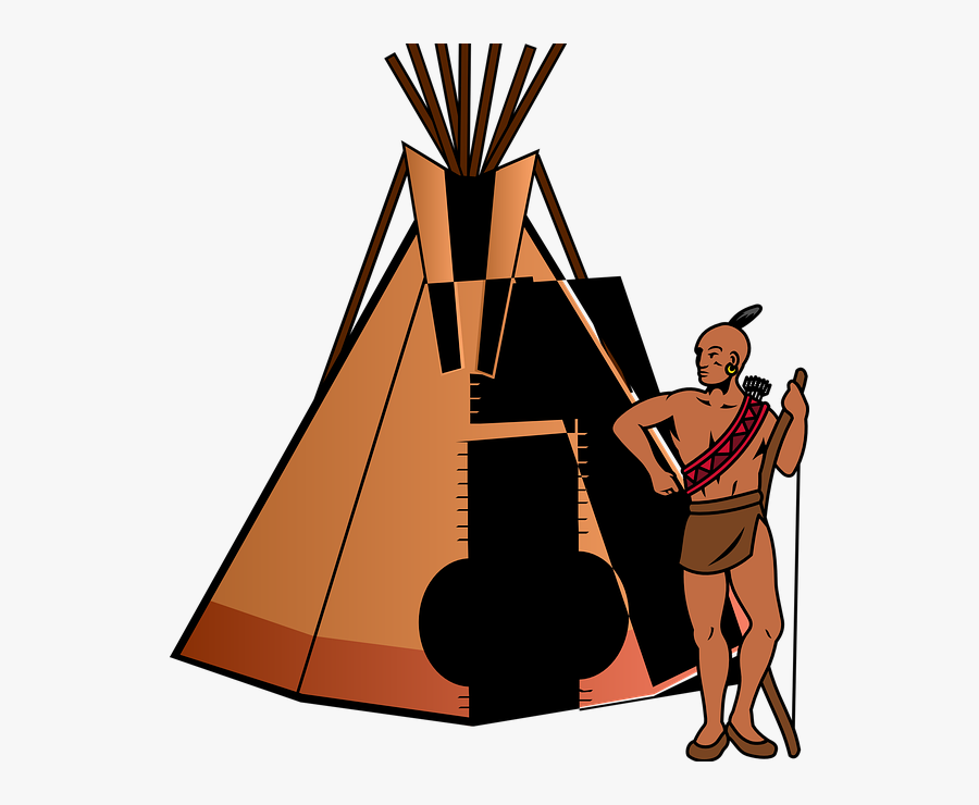 Native American Teepee Clipart, Transparent Clipart