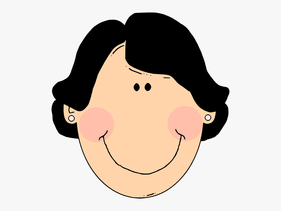 Clip Art Mother Face, Transparent Clipart
