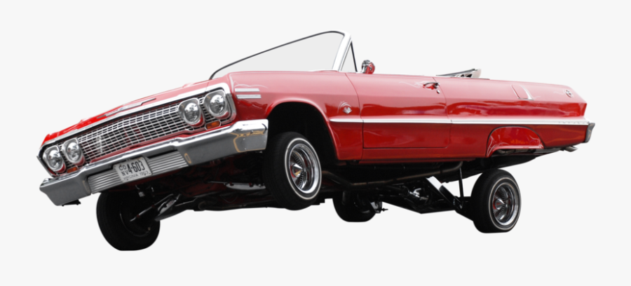Car Chevrolet Impala Chevrolet Camaro Lowrider - Transparent Lowrider Car Png, Transparent Clipart