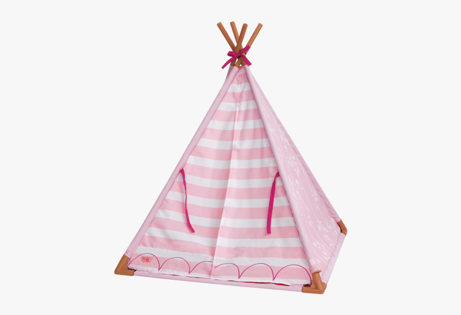 Mini Suite Teepee With Front Flaps Closed - Our Generation Teepee, Transparent Clipart