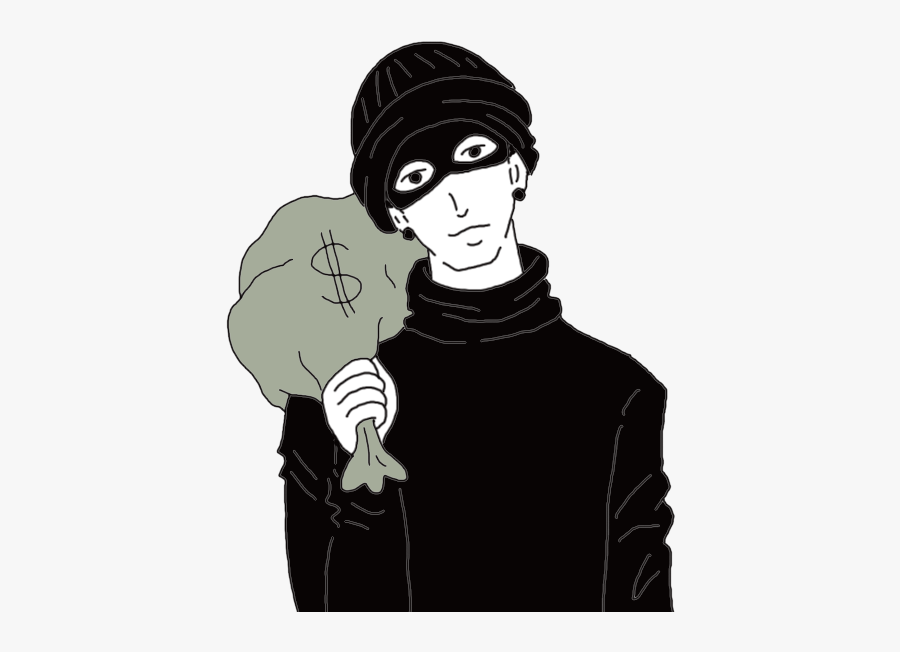 Criminal Drawing Burglar Transparent Png Clipart Free - Criminal Transparent, Transparent Clipart