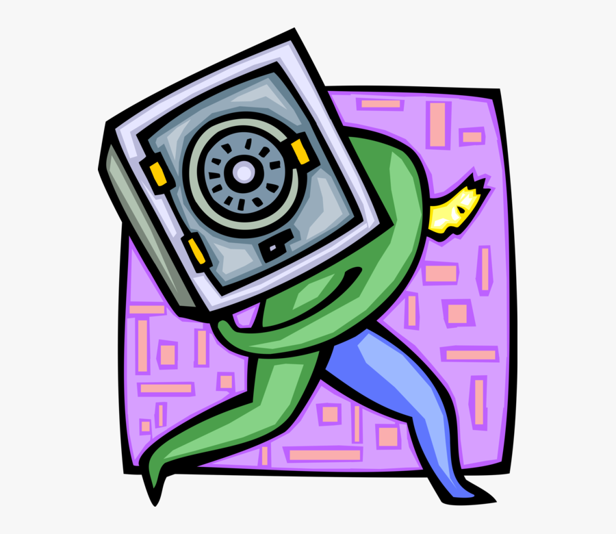 Crime Clipart Bank Robber - Stealth Viruses, Transparent Clipart