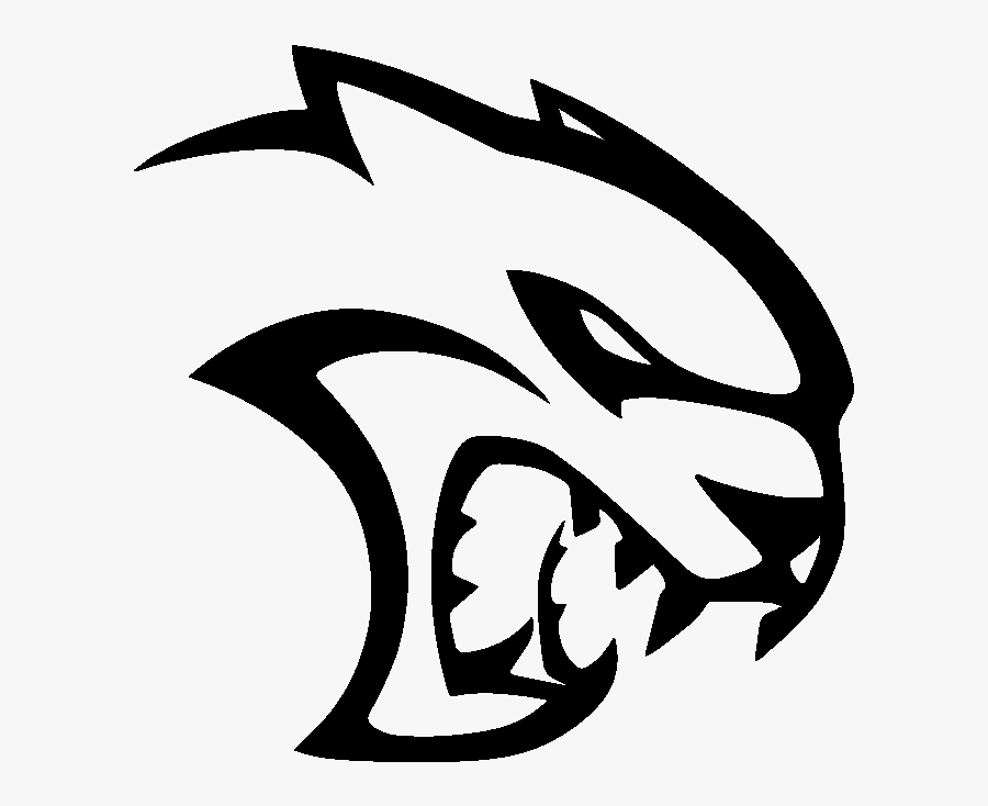 Dodge Challenger Srt Hellcat Dodge Demon Concept Dodge - Red Eye Hellcat Logo, Transparent Clipart