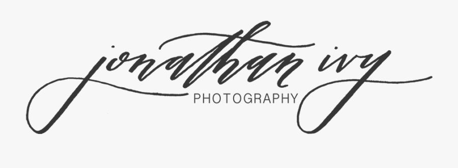 Jonathan Ivy - Calligraphy, Transparent Clipart