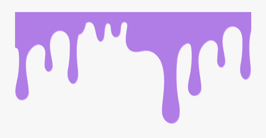 Purple Drip Png - Purple Paint Drip Png, Transparent Clipart