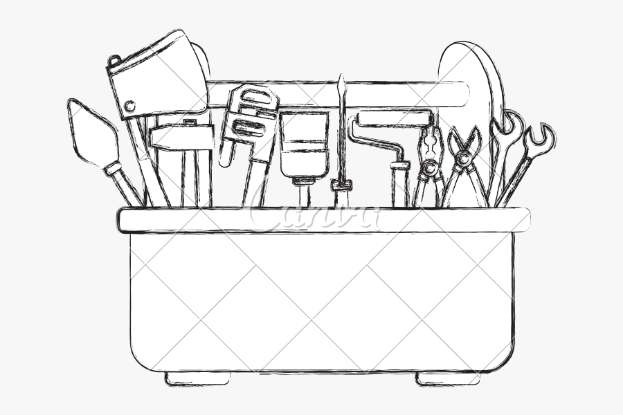 Transparent Construction Clipart Black And White - Illustration, Transparent Clipart
