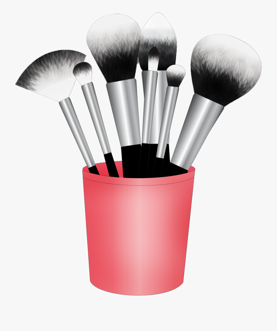 Makeup Brushes Clipart Png, Transparent Clipart