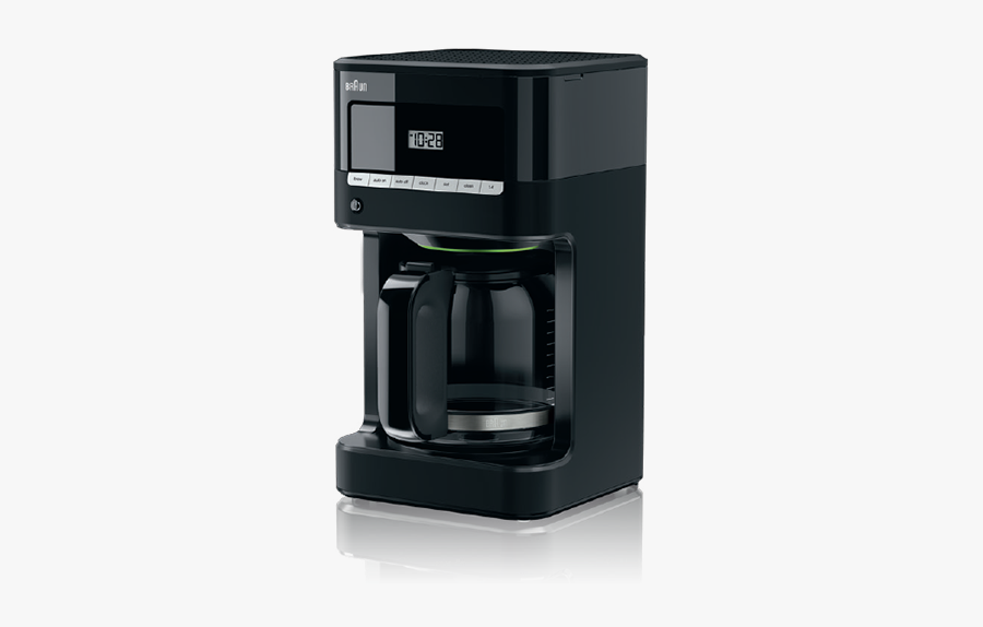 Braun Coffee Maker, Transparent Clipart