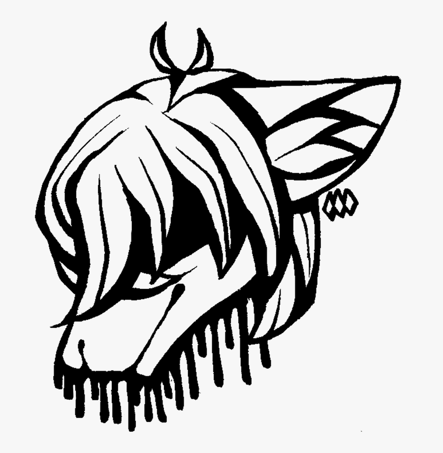 Drip Drawing Emo Transparent Png Clipart Free Download - Drawing Drip, Transparent Clipart