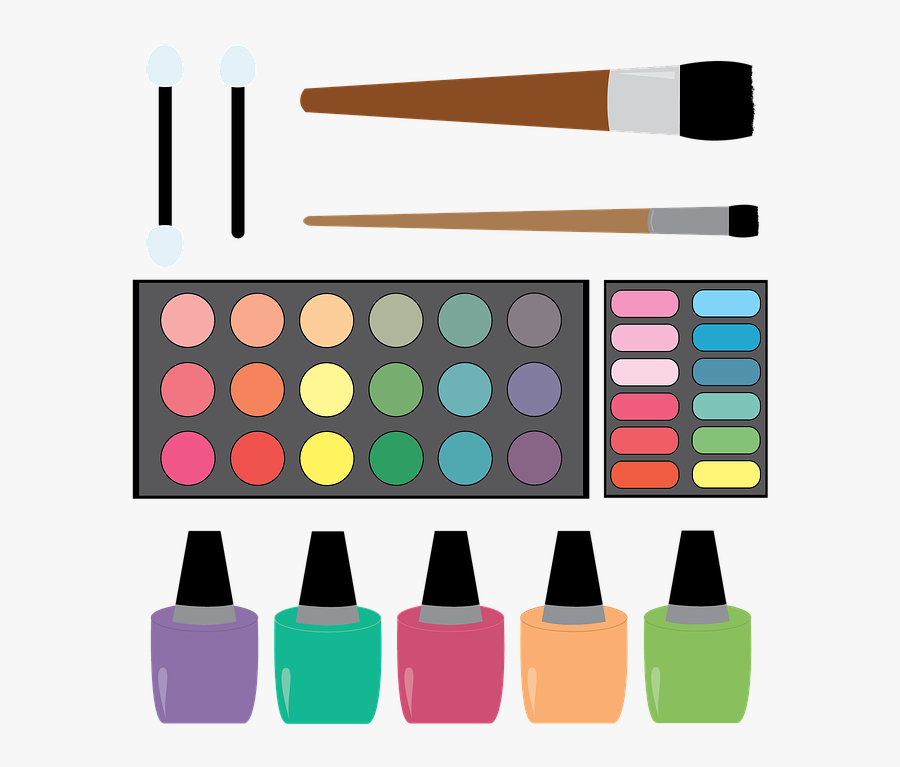 Eyeshadow Clipart Makeup Brush - Icon Transparent Makeup Art, Transparent Clipart