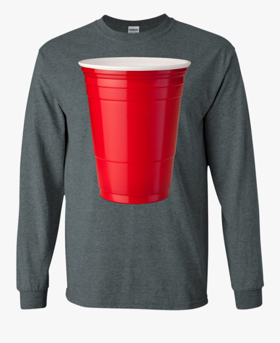 Red Solo Cup , Party Beer Drinking By Zany Brainy Apparel - T-shirt, Transparent Clipart