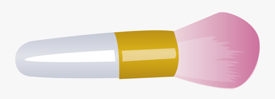 Pincel De Maquillaje De Software De Computadora - Paper, Transparent Clipart