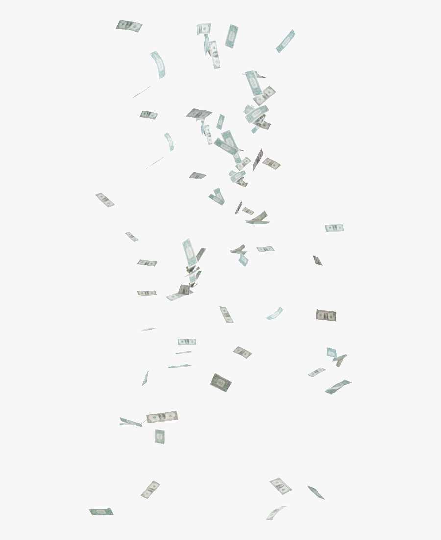 Money Falling Down Transparent, Transparent Clipart