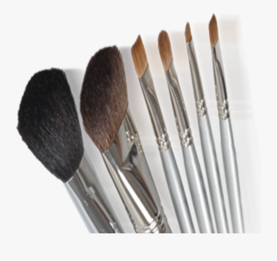 Hairbrush Clipart Concealer - Kryolan Professional Make Up Brushes, Transparent Clipart