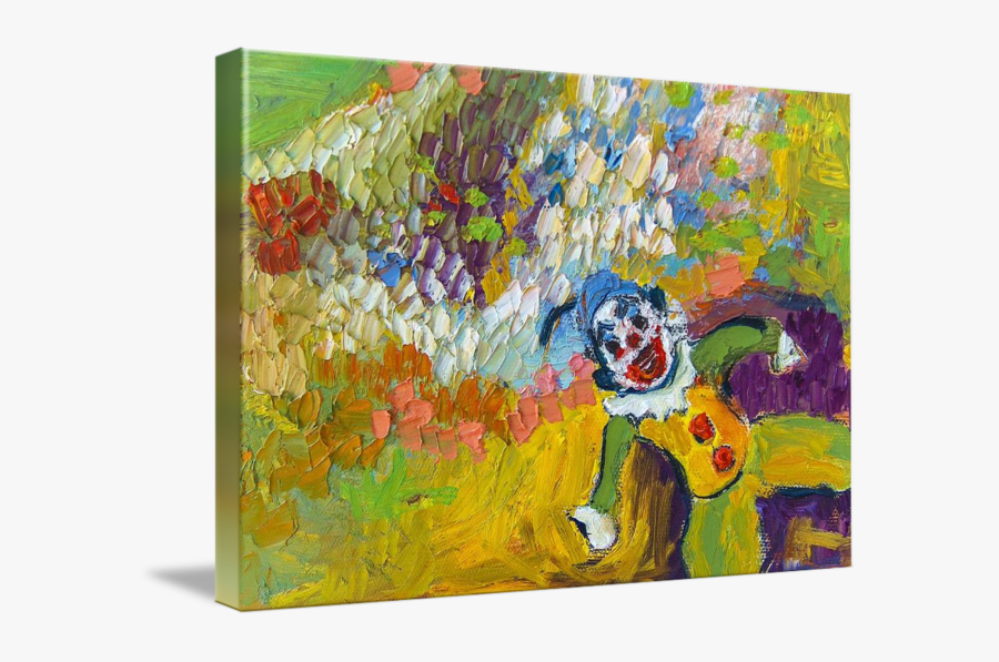 Clip Art Oil Paint Pallette - Modern Art, Transparent Clipart