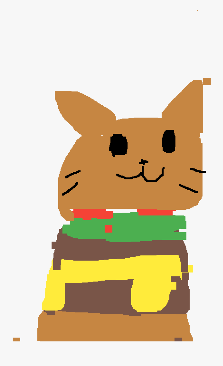 Kawaii Hamburger Cat Clipart , Png Download - Cartoon, Transparent Clipart