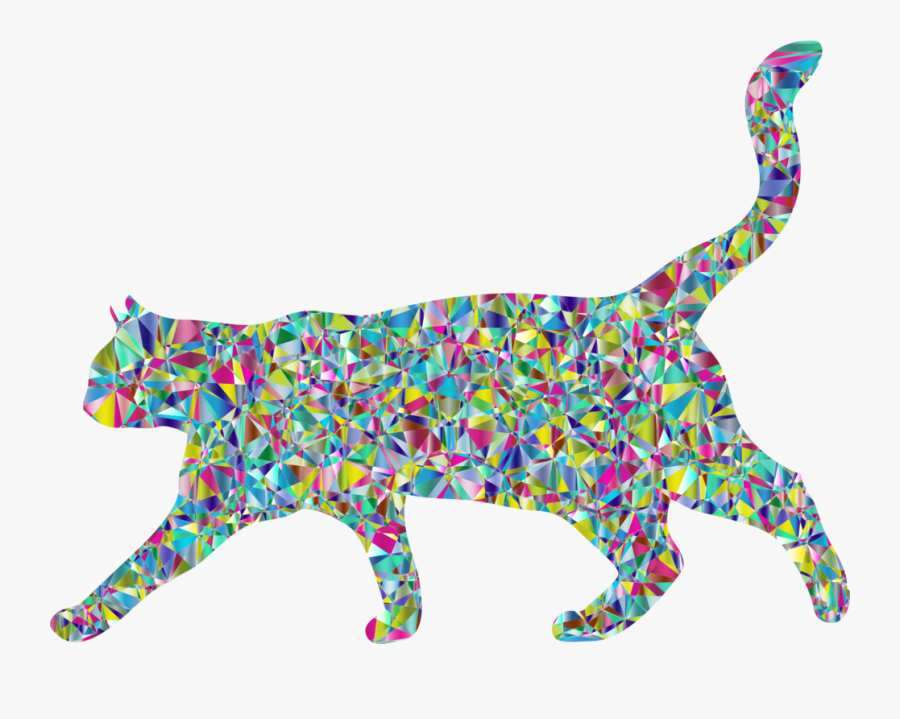 Pink,art,big Cats - Cat, Transparent Clipart