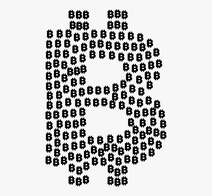 Text,circle,bitcoin - Design Of Logo Bitcoin, Transparent Clipart