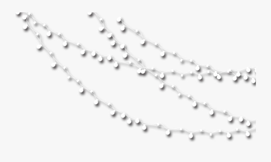 Chain Body Jewellery Necklace Clothing Accessories - Transparent Background String Lights Transparent Png, Transparent Clipart