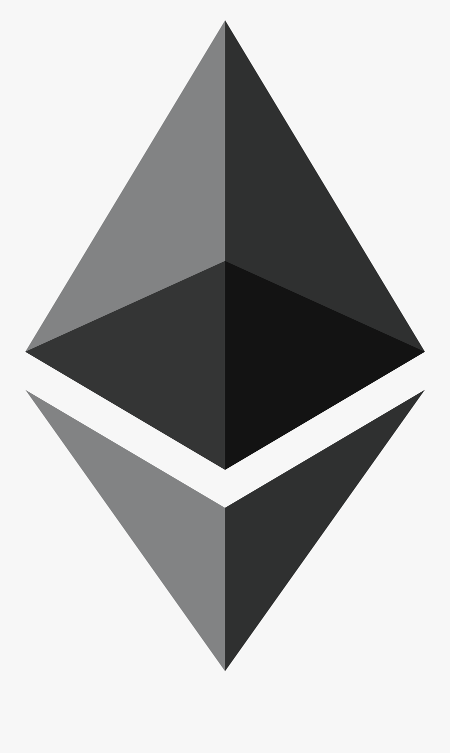 Blockchain Bitcoin Cryptocurrency Ethereum Coin Stack - Ethereum Svg, Transparent Clipart