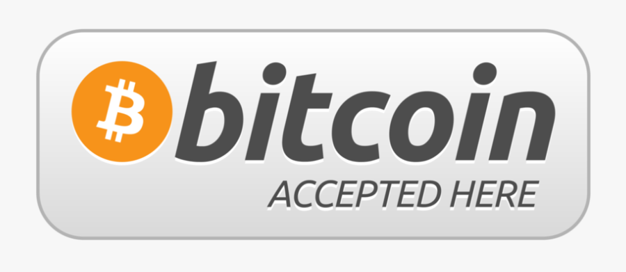Bitcoin Png - Btc Accepted Here, Transparent Clipart
