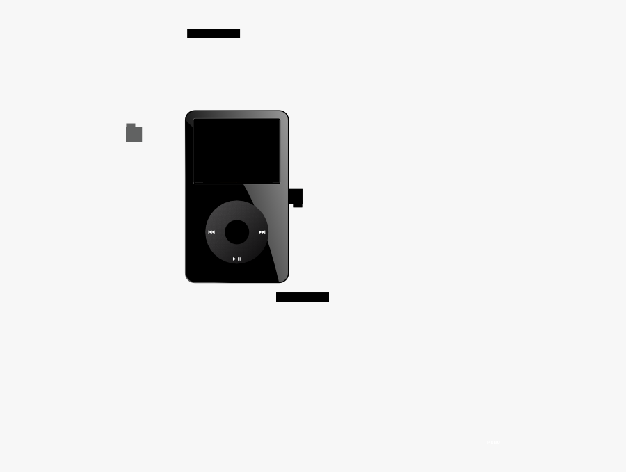 Ipod, Transparent Clipart