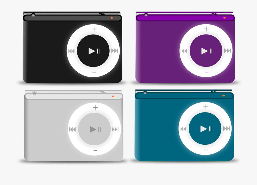 Ipod Shuffle Mp3 Player Apple Png Image - Mp3 Player Png, Transparent Clipart