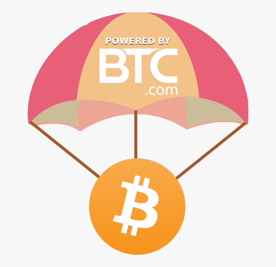 Airdrop Logo V Uai - Airdrop Bitcoin, Transparent Clipart