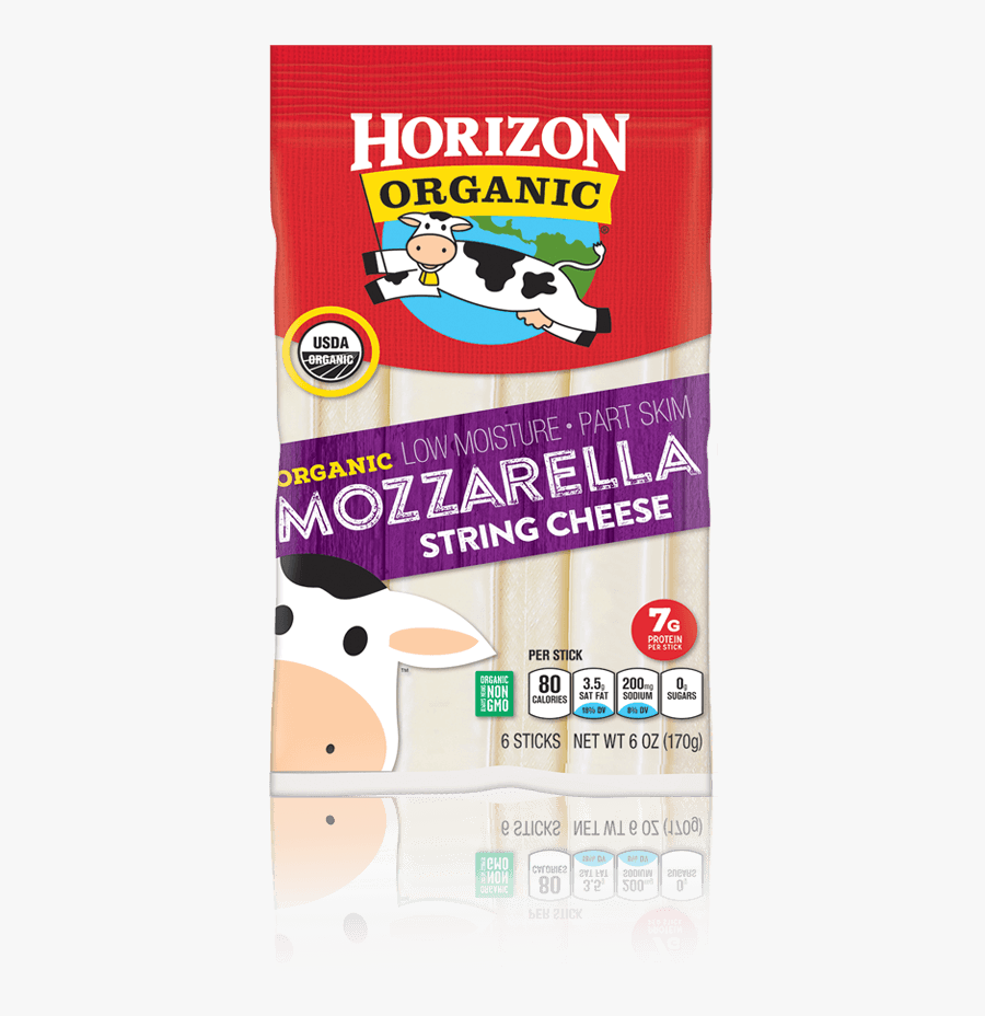 String Cheese Png - Horizon Organic Milk, Transparent Clipart