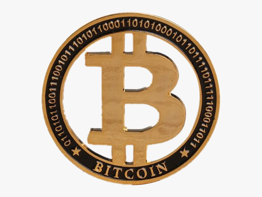 Clip Art Hollowed Out Btc Real - Hollow Physical Bitcoin, Transparent Clipart