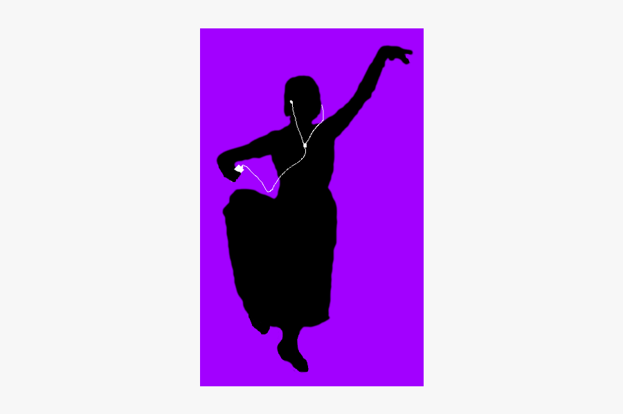 Indian Dancer Silhouette At Getdrawings - Silhouette, Transparent Clipart