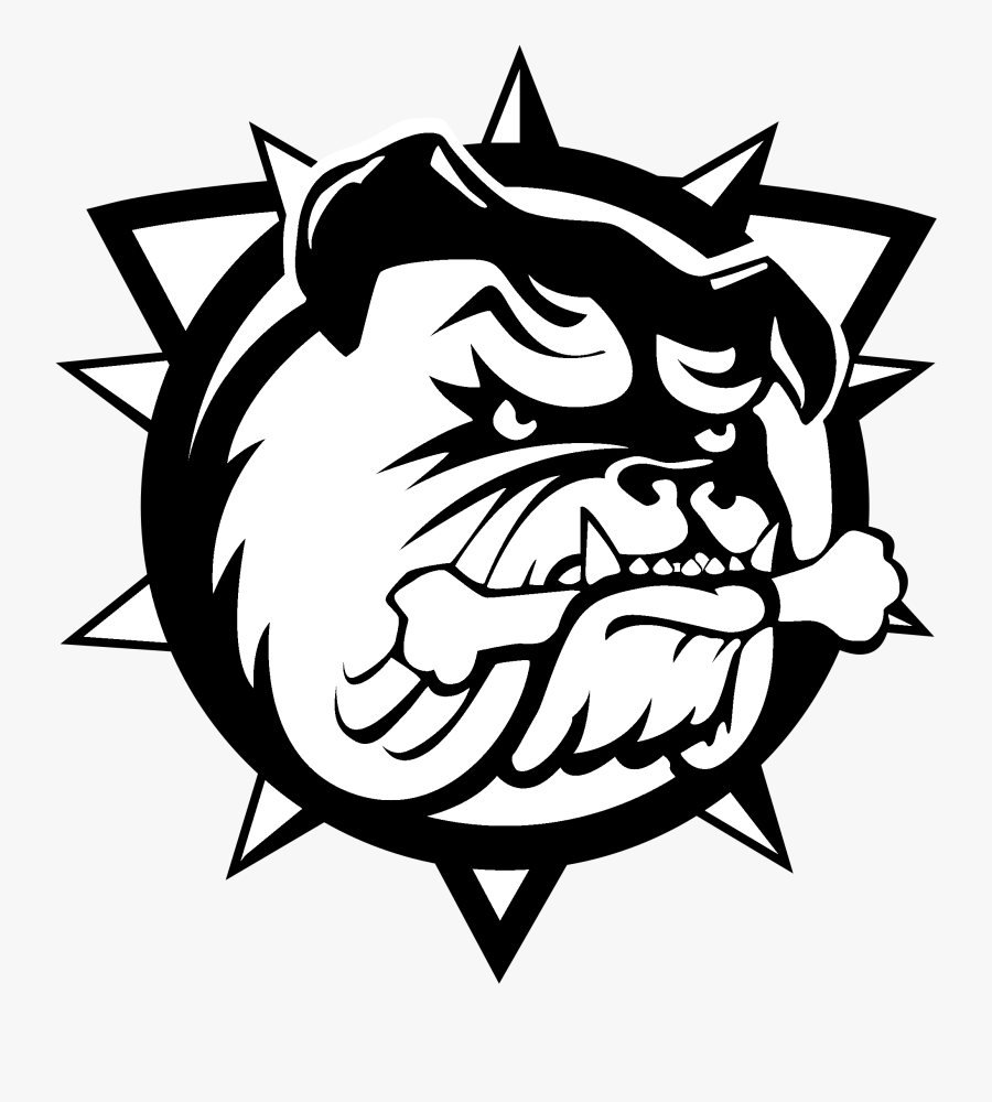 Hamilton Bulldogs Logo Black And White - Hamilton Bulldogs Logo, Transparent Clipart