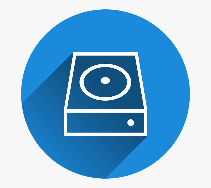 Hard Disk Hard Drive Free Images On Pixabay Clip Art - Euro Graphic, Transparent Clipart