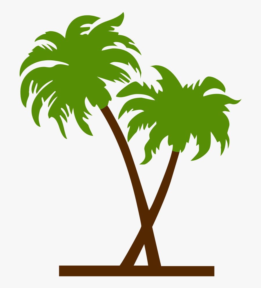 Palm Tree Vector Png, Transparent Clipart