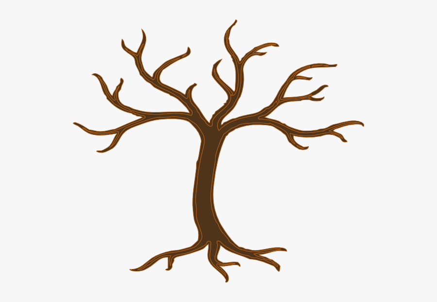 Tree Svg Clip Arts - Animated Tree Without Leaves Png, Transparent Clipart