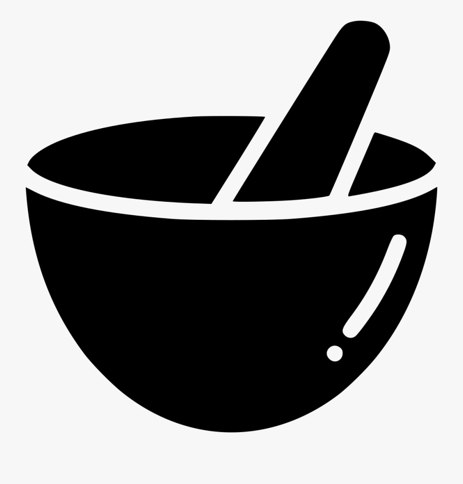 Bowl - Mortar And Pestle Png, Transparent Clipart